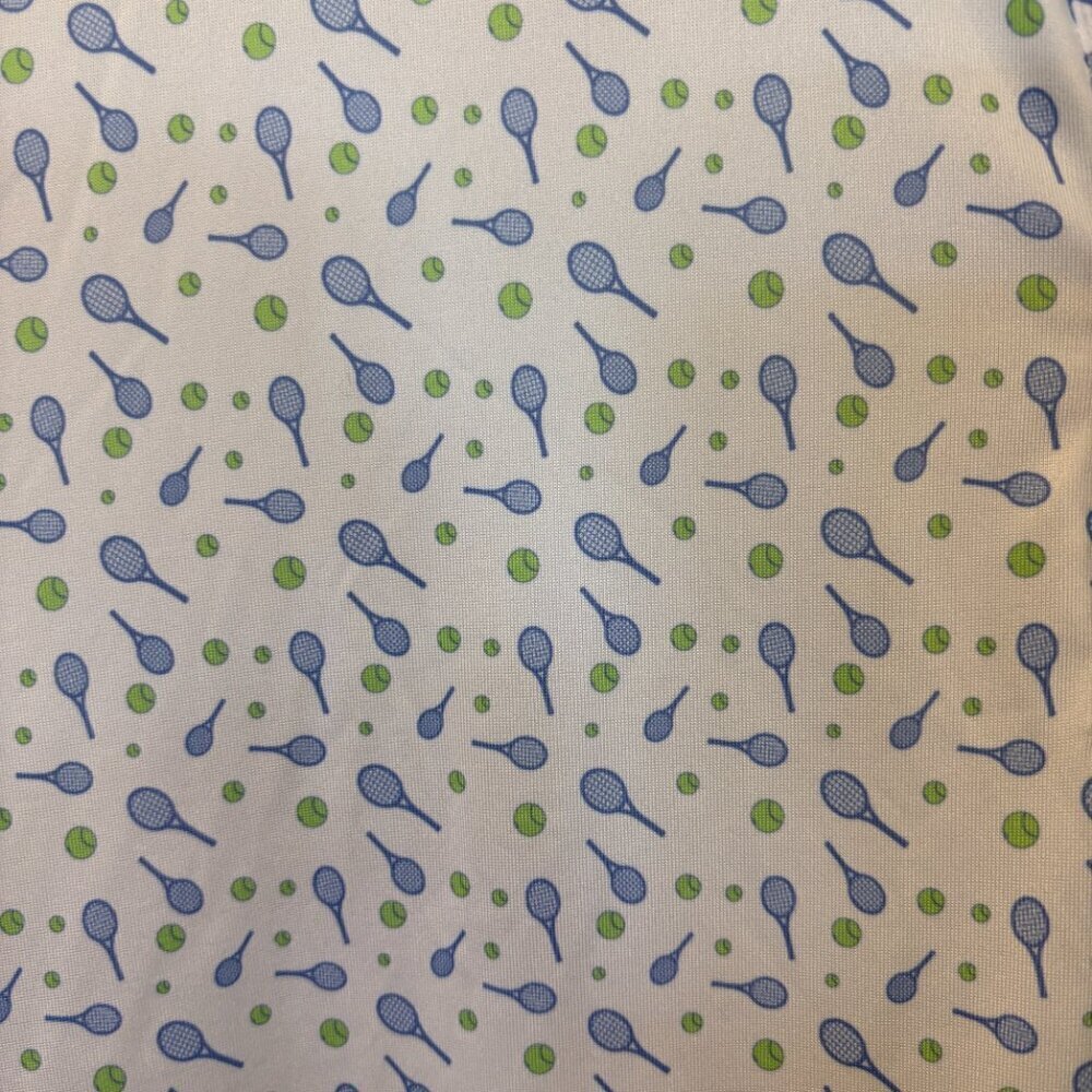 Tailor Byrd Tailorbyrd Polo Style T-Shirt NWT Tennis Racket Ball Pickle Size XL